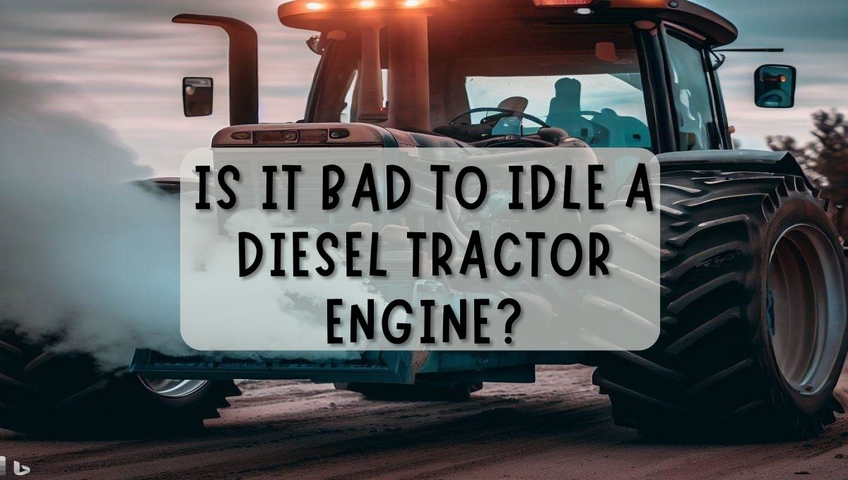 Is It Bad To Idle A Diesel Tractor ENGINE?
