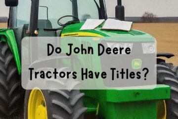 Do John Deere Tractors Have Titles?